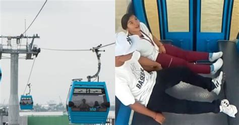 Filtran video sexual en Cablebus de Ecuador y los corren